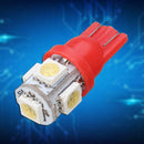 For Instrument Gauge Cluster Dash Light W/ Sockets 10PC T10 SMD 194 LED Bulbs