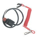 New Universal Alloy Outboard Kill Stop Switch Tether Cord Kill Switch 50KG