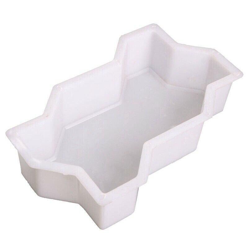 Three Waveform Garden Path Plastic Concrete Paving Brick Mold Diy Walkway C