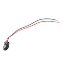 5 x black plastic case 14, 99 cm 2 - cable connector 9 V rechargeable batte N5P1