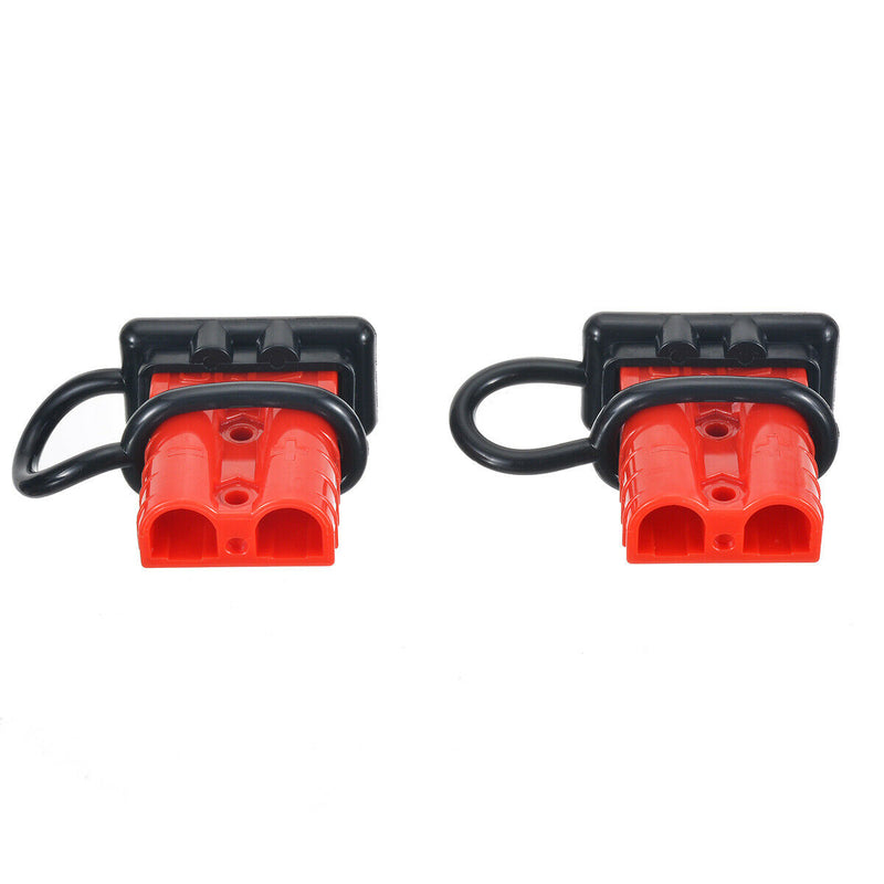 2x 50A Car Battery Quick Connect Disconnect Power Cable Connector Plug Jack Kits