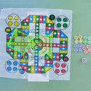 Family Mini Flying Chess Travel Entertainment Board Game For Kids Adults