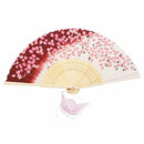 Butterfly Lily Flowers Pattern Fan Gift Fan W3O3