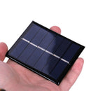 0.6W 3V solar panels solar patch panels DIY solar panels 60 * 75MM Y8C5