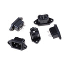 5Pcs IEC 320 C14 Male Plug Panel AC 250V 10A Power Inlet Sockets Connectors OZ
