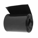 75mm Flat Width 8M Length PVC Heat Shrink Tube Black for 18650 Batteries
