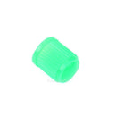 100pcs Plastic Car Truck Bike Tire Tyre Wheel Valve Stems Caps Dust Cover Green
