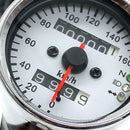 1pc Motorcycle Modified Electronic Tachometer Speedometer Gauge Meter Too DWU