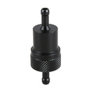 1x CNC Inline Fuel Gas Filter 1/4" Motorcycle Pit Dirt Quad Bike ATV Go Kar