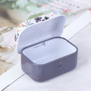 Mini Flower Tin Trinket Coin Box Jewelry Storage Case Tinplate Small FloralS Gw