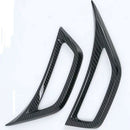 2Pcs ABS Texture Car Leaf Plate Air Inlet Trim Cover Fit for Wrangler JL 20