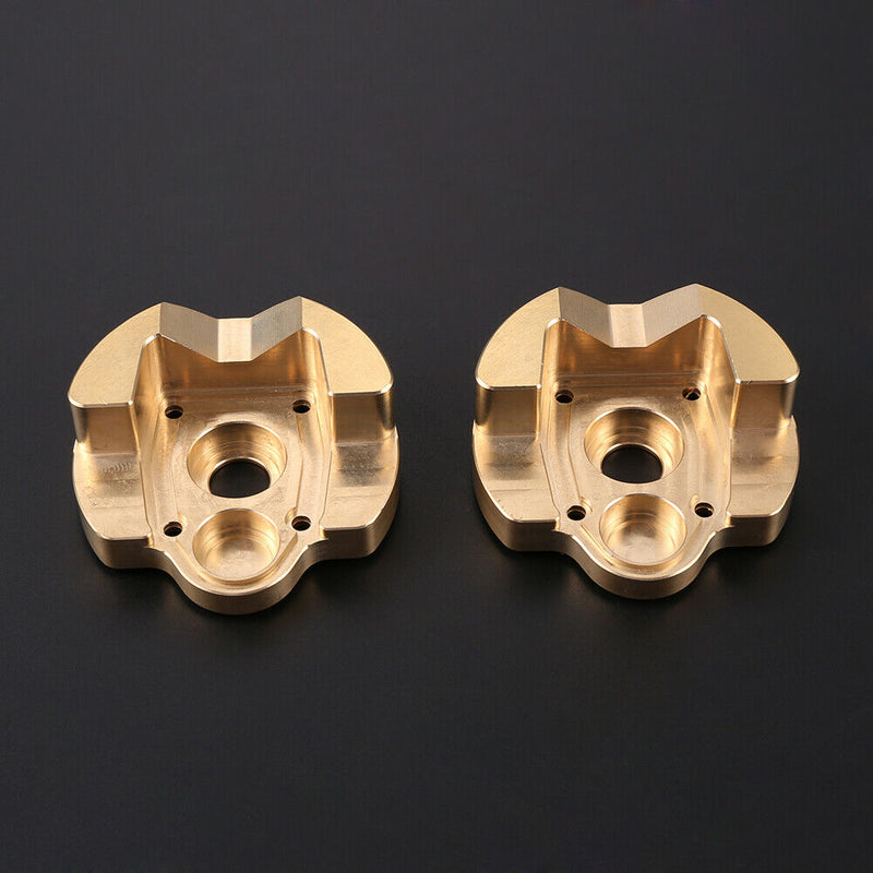 For RC Axial Capra 1.9 SCX10III 2pcs Brass Counterweight Cup Cover Car Accessory