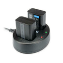 KingMa NP-FW50 Dual Slot Micro USB Battery Charger for Sony A7 A7R2 A7M2
