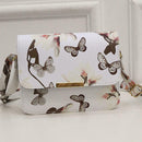 Women Crossbody Messenger bags Handbag Purse Sling Shoulder bags(White)