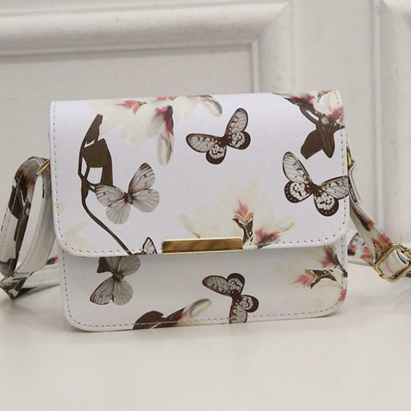 Women Crossbody Messenger bags Handbag Purse Sling Shoulder bags(White)