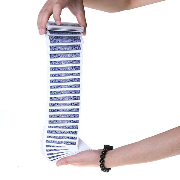Electric deck magic props card magic trick stage acrobatics waterfall cardME