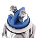 1Pc 16mm waterproof momentary metal push button switch round switches  Z