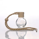 1Pc Car 8ml hanging empty glass perfume bottles pendant car OZ
