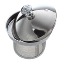 2000ML Stainless Steel Teapot Tea Pot Coffee With Tea Leaf Filter Infuser,  N6H7