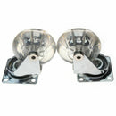 Transparent PU Caster Mute Universal Heavy Duty Furniture Wheel For Childre H6Q9