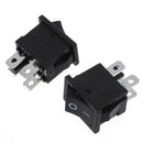 10 Pcs x 4 Pin On-Off 2 Position DPST Boat Rocker Switches 10A/125V 6A/250V