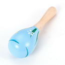 Wooden Maraca Wood Rattles Kids Percussion Musical Hand Instrument Shaker Toys