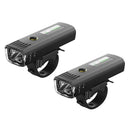 2xSuper Bright  Headlight USB Rechargeable Bike Front Lamp Waterproof