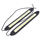 1x 5W Waterproof LED 12V Daytime Running Light DRL COB Strip Blue Lamp Fog  OZ