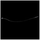 500 Pieces White Snap Lock Pins Loop Price Tag Fastener 7" 180mm