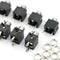 10 Pcs Panel PCB Female 3.5mm Headphone Jack Audio Connectors JR