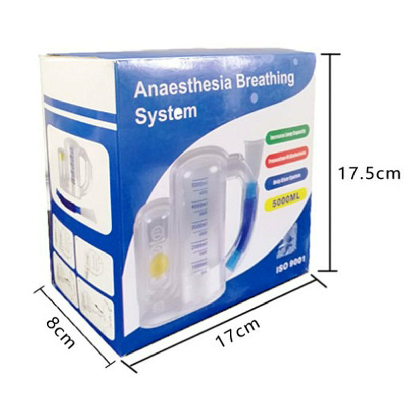 Breathing Trainer Lung Exerciser Deep Breath Trainer Respiratory Spirometer