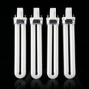 4 x 9w UV Lamp Tube Light Bulbs Gel Nail Art Dryer Replacement Curing Make Up