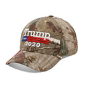 2019 Donald Trump 2020 Cap USA Flag Camouflage Baseball Make Hat Hot Cap Gr C4Z7