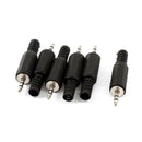 6pcs 2.5mm Stereo Male Plug Jack DIY Solder Headphones Audio Connector L4R9