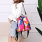 Color Women Backpack Waterproof Oxford Fashion Cute Backpack Pack Cloth Lar C4P1