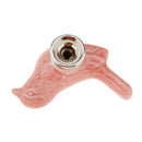 3 x Cute Bird Ceramic Drawer Kitchen Cabinet Cupboard Pull Handle Door Knob Pink