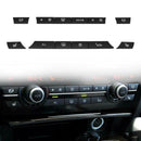 12pcs Button Key Caps A/C Heater Switch Kit Panel for BMW F07 GT/F10/F11 F0