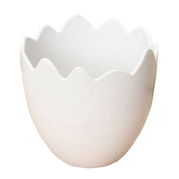 Egg Shaped Flower Plant Pot Container Planter Holder Home Office Garden Dec