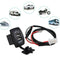 Blue LED Car Motorcycle Dual USB Ports Charger Power Supply 5V 4.2A