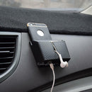 Universal Car Vehicle Storage Box Organizer Mobile Phone Pocket Bag Holder Black