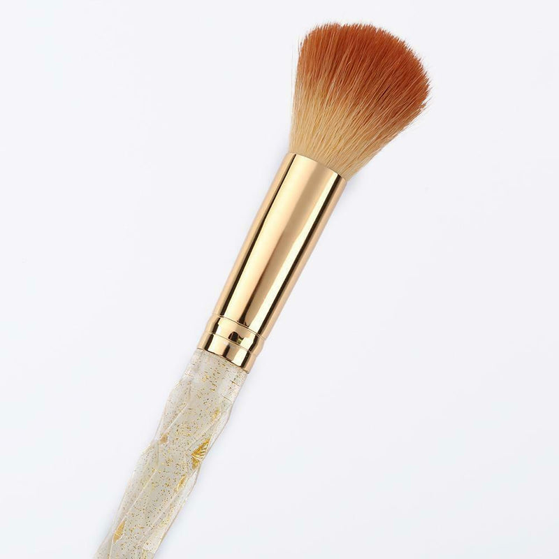 Diamond Makeup Brush Women Cosmetics Beauty Make Up Brush Tool (Yellow) A