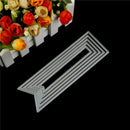 5Pcs Banner Design Metal Cutting Die For DIY Scrapbooking Album Paper Cards FT