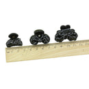 10pcs Popular Mixed Small Plastic Black Hair Clips Hairpin Claws Clamps  Z