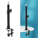 Desk Mounting Stand, 13.8"-23.4" Adjustable Tabletop Stand with 1/4" Screw Tip