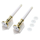 2 PCS Decorative Candle Solar Led Bulb Light With Panel Indoor Lighting On