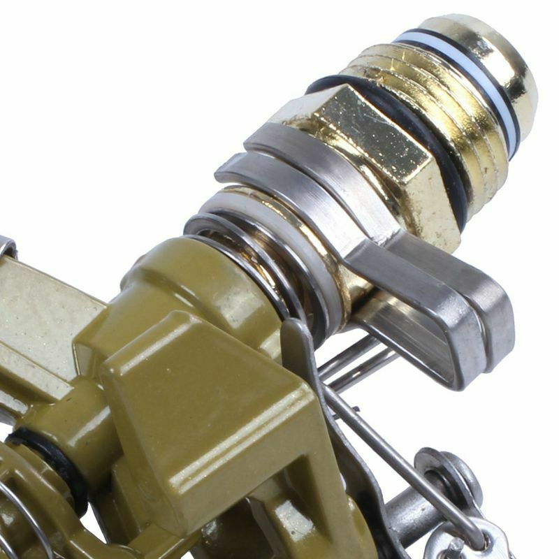 1/2 Inch Copper Rotate Water Sprinkler Spray Nozzle Connector Rocker Arm Ga