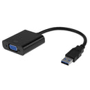 USB to VGA Adapter 1080P Multi-Display Video Graphics Card Converter Cable