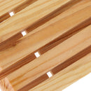 Portable Bamboo Wooden Soap Dish Shower Case Holder Container Storage Box Pl ME