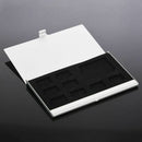 9 Micro-SD/SD Memory Card Storage Holder Box Protector Metal Cases 8 TF&1 S
