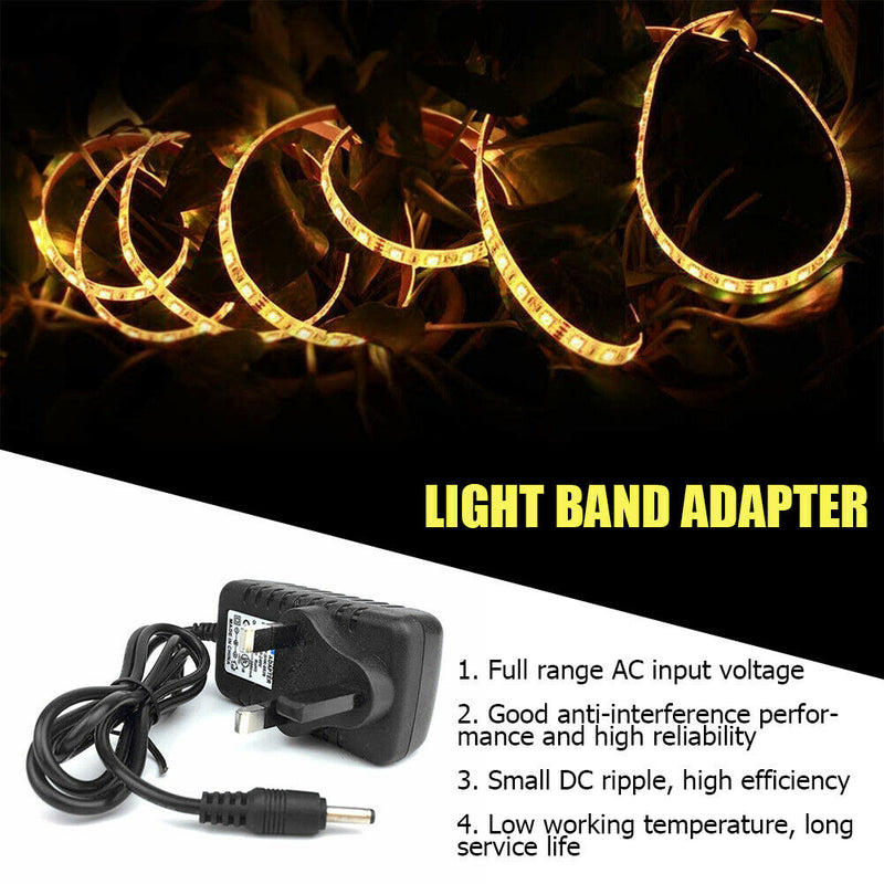 AC100-240V 12V 2A Universal Power Supply Adapter for LED Light Stripes (UK) A